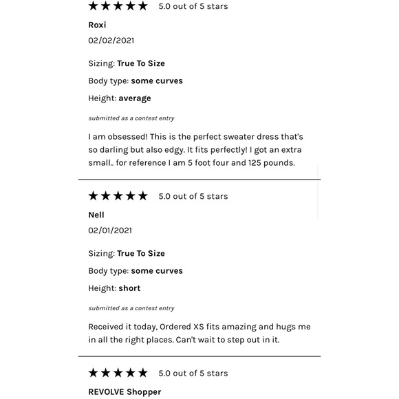 $148 LOVERS + FRIENDS SWEATER DRESS CAMILA COELHO LPA MAJORELLE REVOLVE TULAROSA - Picture 13 of 16